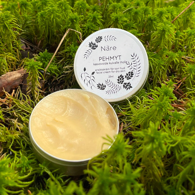 Voide kuivalle, herkälle ja ärtyneelle iholle.